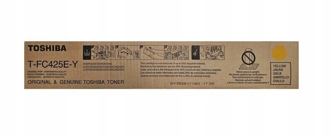 Toner Toshiba T-FC425E-Y 6AJ00000238 Yellow Originál TFC425EY 2525AC