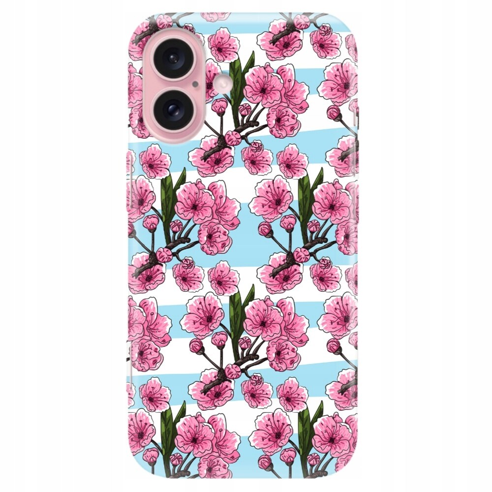 Pouzdro Premium pro iPhone 16 Květinový vzor Listy Zvířata Ženské vzory