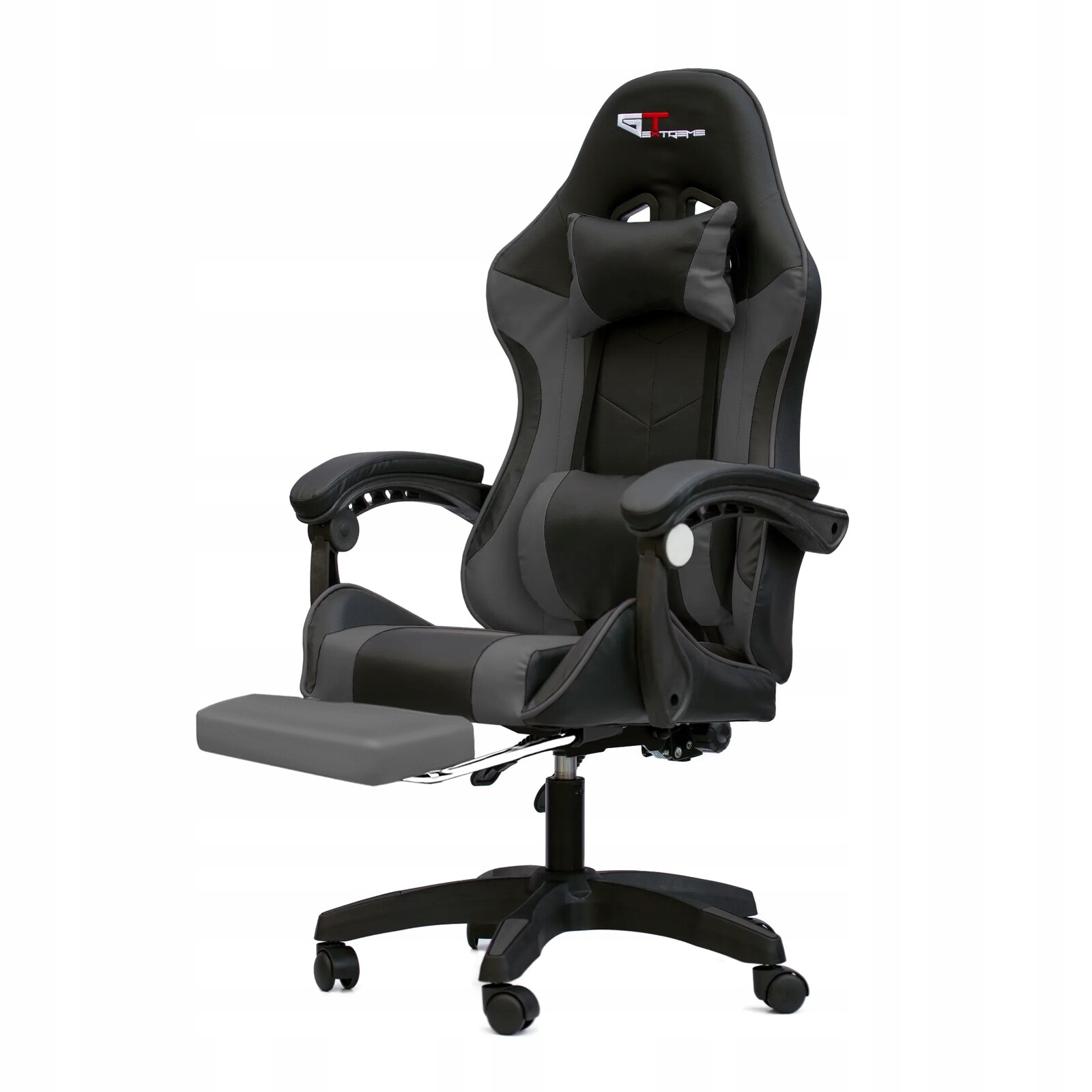 Herní Křeslo, Kancelářské, Otočné, Masážní, Podnožka, Ekokůže FG-PS-FR-012