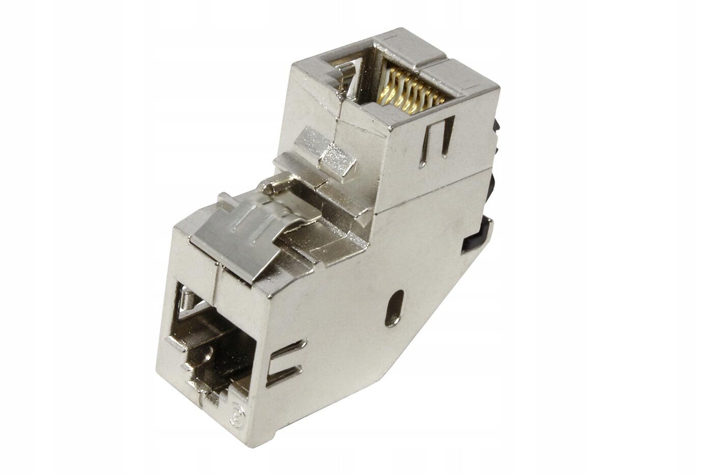Bachmann Keystone spojka RJ45 kat. 6, lomená, stíněná (918.032)