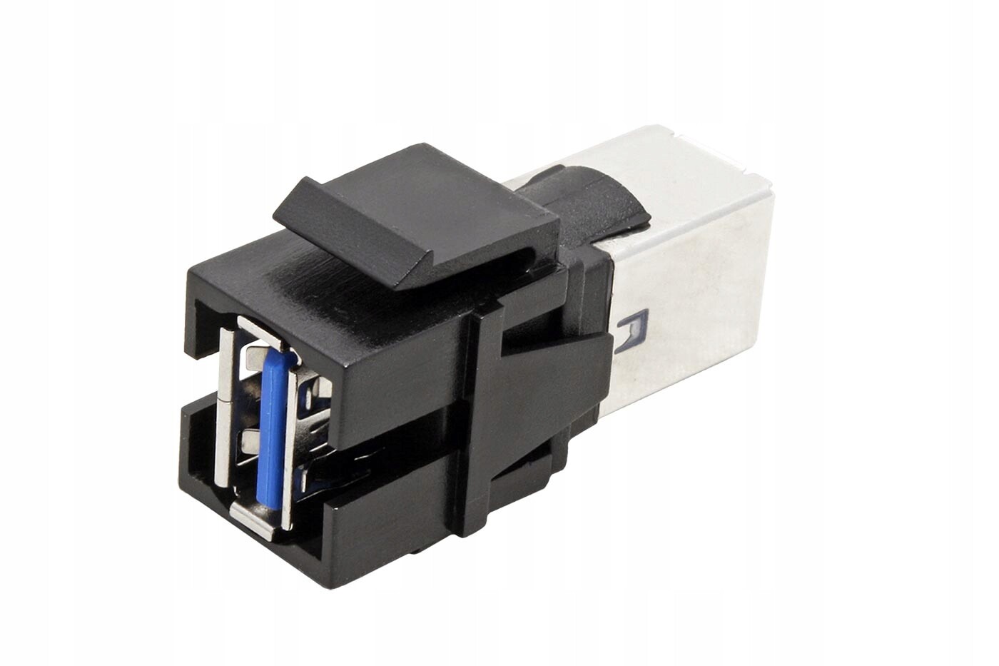 Bachmann Keystone spojka USB3.0 A(f) USB3.0 B(f), černá (917.400)