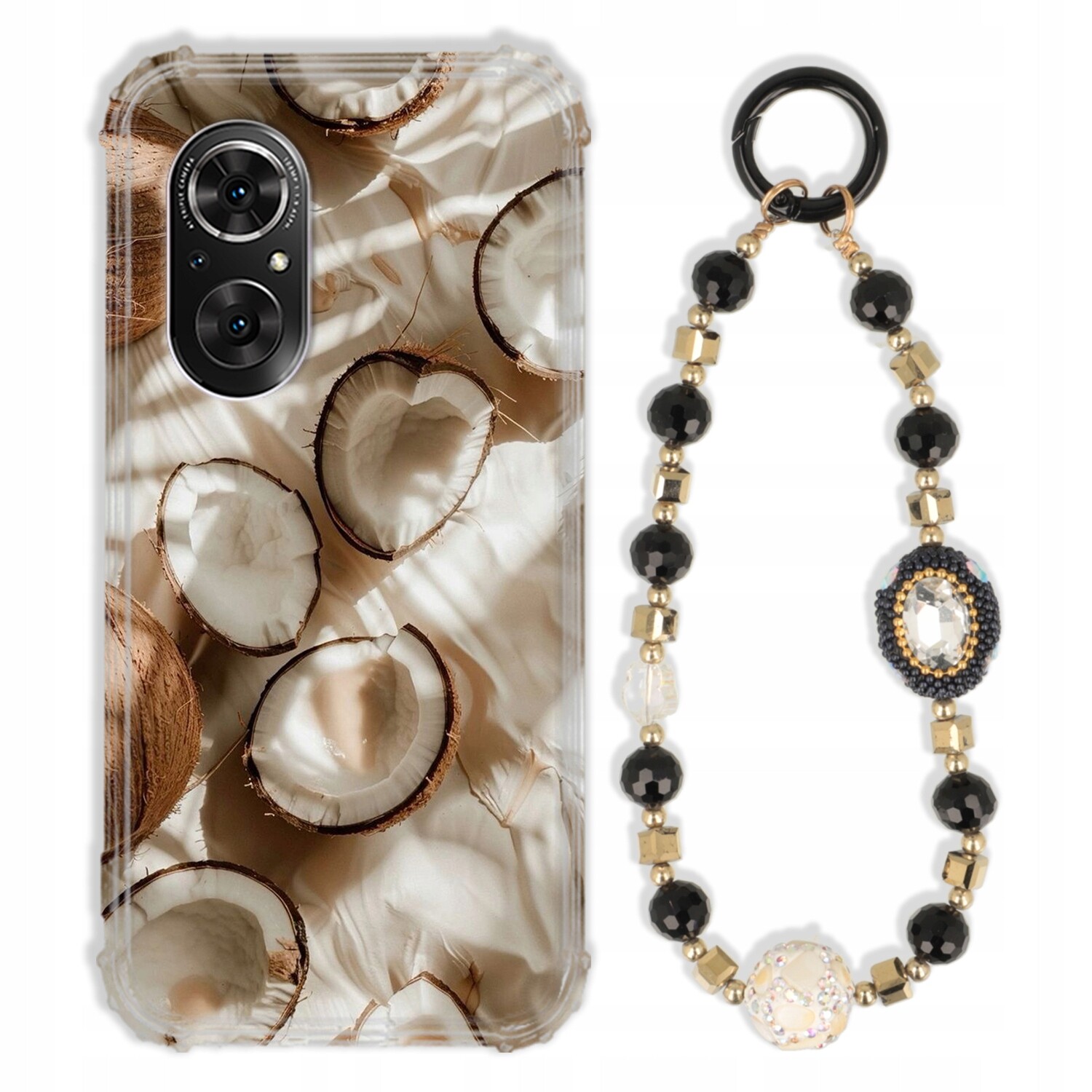 Pouzdro Pro Huawei Honor 50SE Antishock Zirkony Černozlaté|odolné|pevné