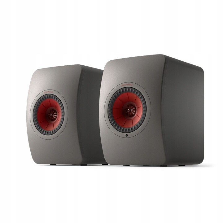 Kef LS50 Wireless II Stereo aktivní reproduktory Titanium Grey WiFi Autorizovaný