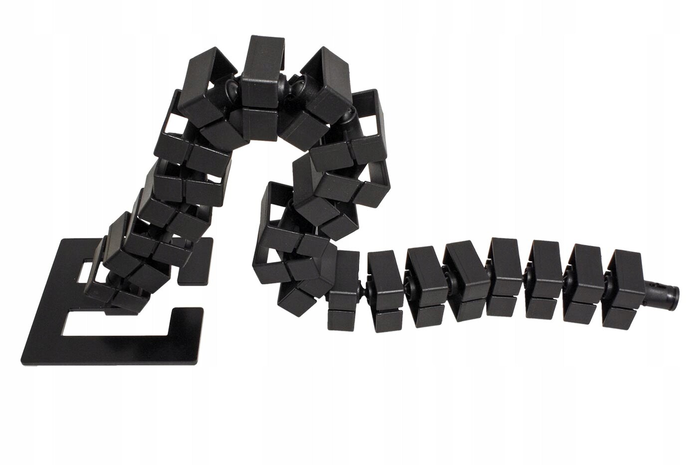 Bachmann Organizér kabelů, Cable-Snake Quadro, sada, černý (930.016)