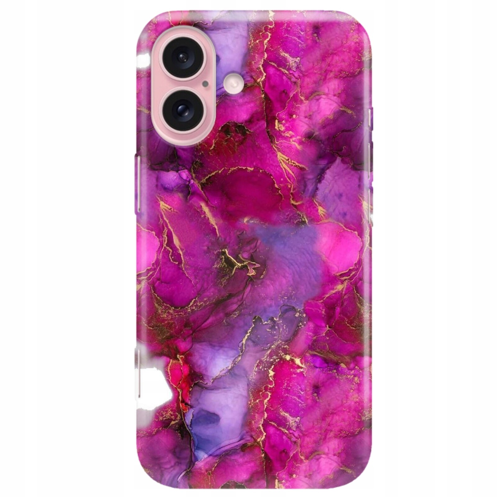 Pouzdro Pro Iphone 16 Case Ochrana Kryt Mramorové Krystaly Elegantní Vzory
