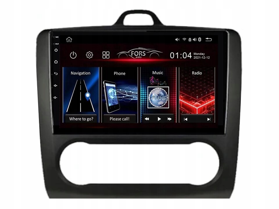 Autorádio Android FS-Max4 pro Ford Focus 2005-2011 4/32 CarPlay Android Auto 8jádrové