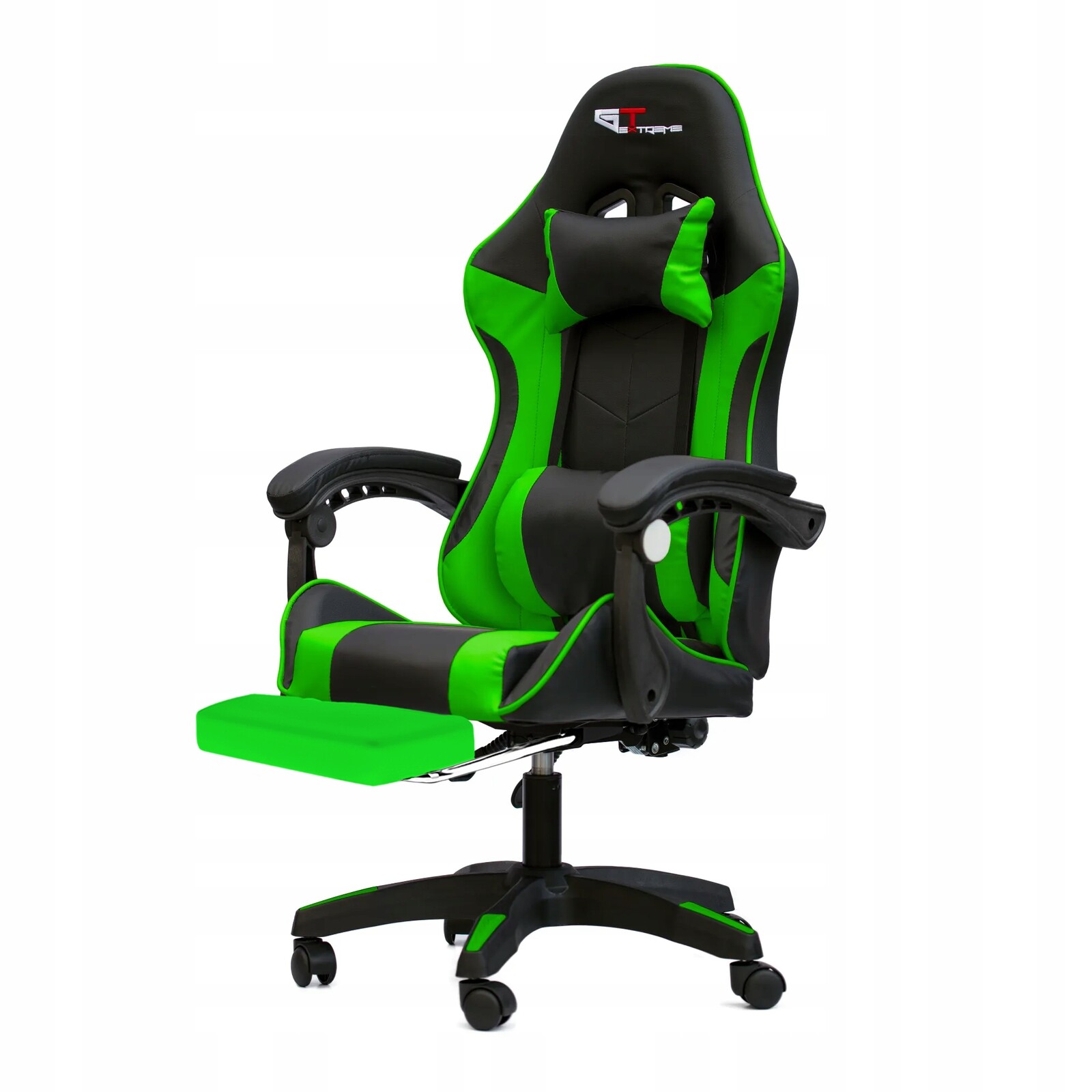 Herní Křeslo, Kancelářské, Otočné, Masážní, Podnožka, Ekokůže FG-PS-FR-005