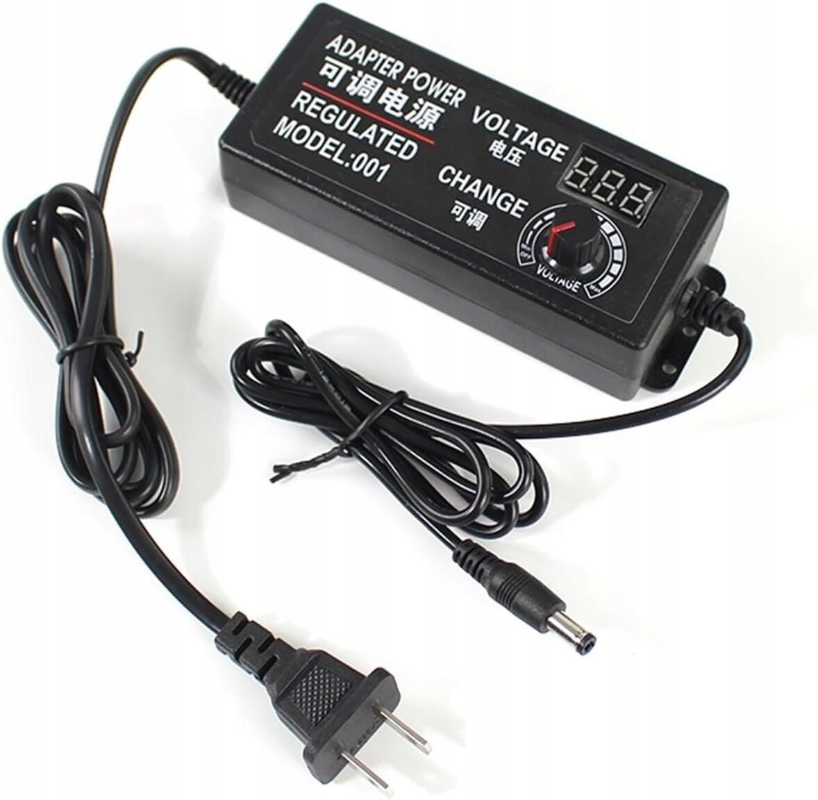 Regulovatelný Síťový Napájecí Zdroj 3-24 V 3 A S Led Displejem – Adaptér Ac/dc