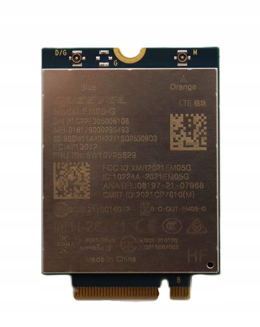 Modem Lte Lenovo 5W10V25860 Thinkpad X13 gen3/4 X13 Yoga gen3/4 Z13 gen1/2