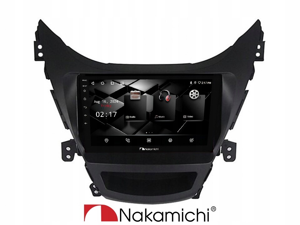 Nakamichi NAM5850 Hyundai Elantra 2011-13 4/64 Android CarPlay Bluetooth