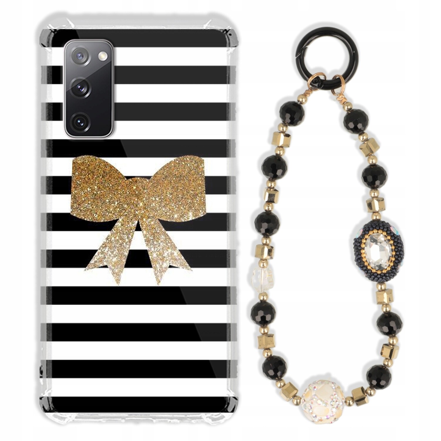 Pouzdro Pro Samsung S20FE Pouzdro Antishock Zirkony Černozlaté|odolné|pevné