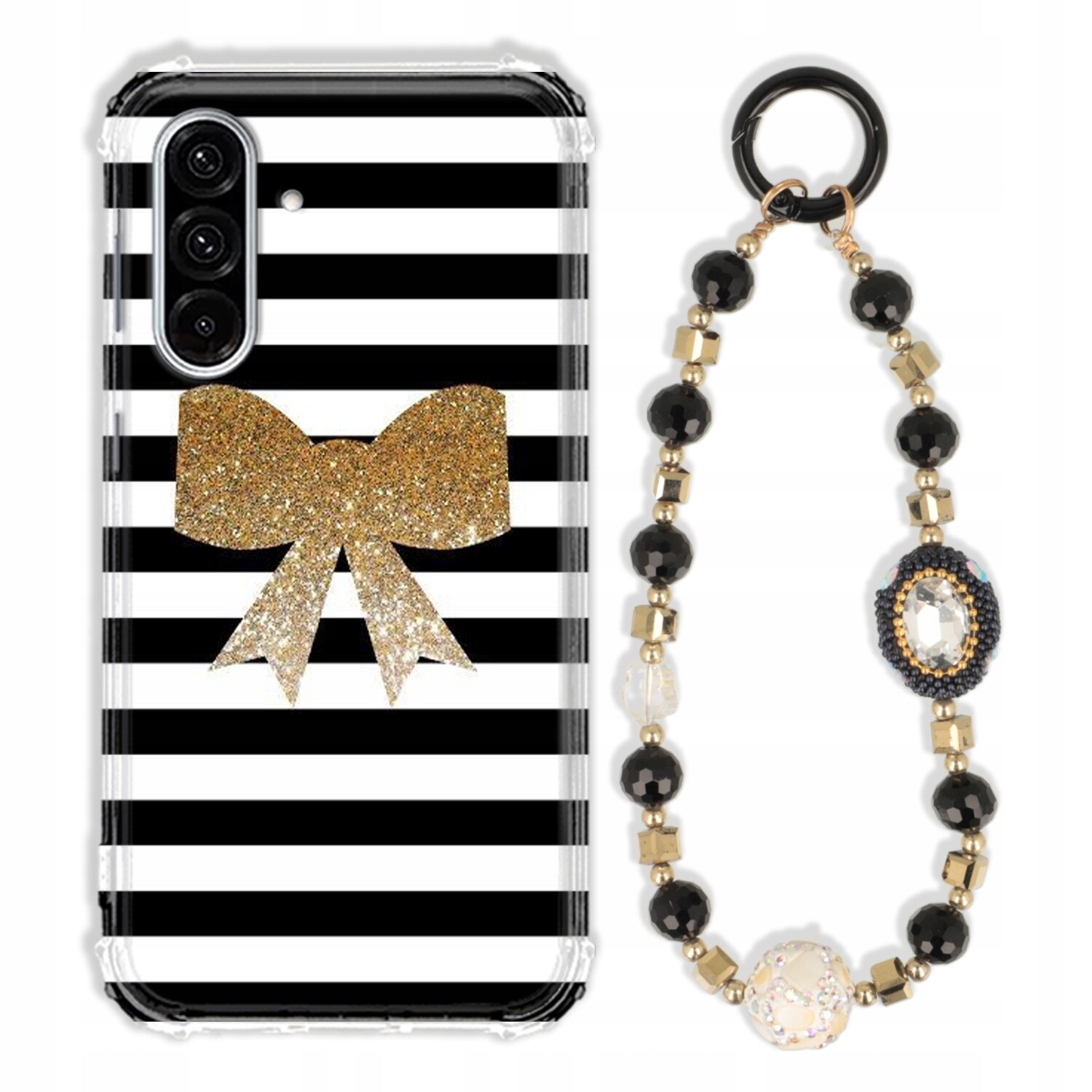 Pouzdro Pro Samsung A36 5G Antishock Zirkony Černozlaté Odolné| Silné