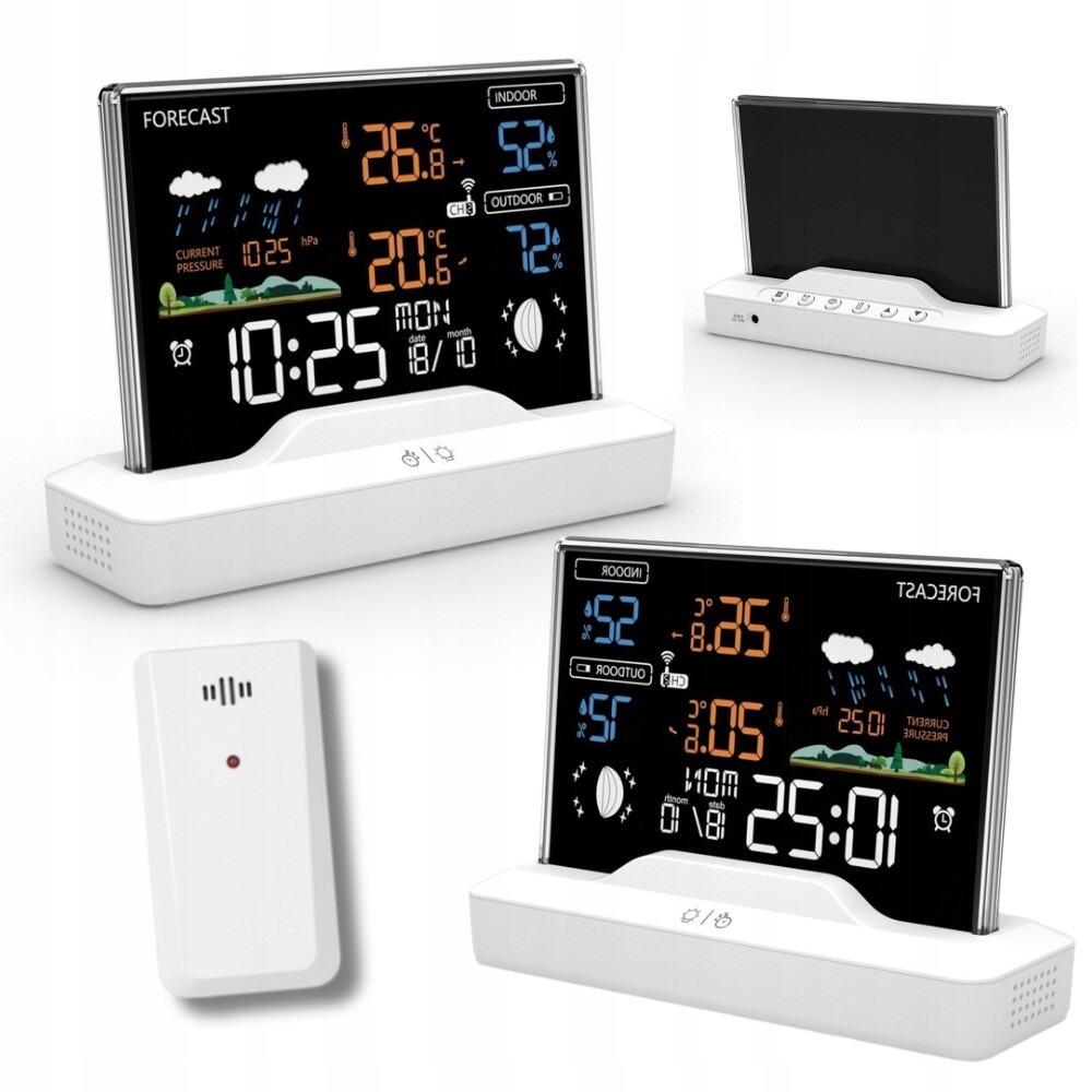 Bezdrátová meteorologická stanice Meteo vlhkoměr barometr