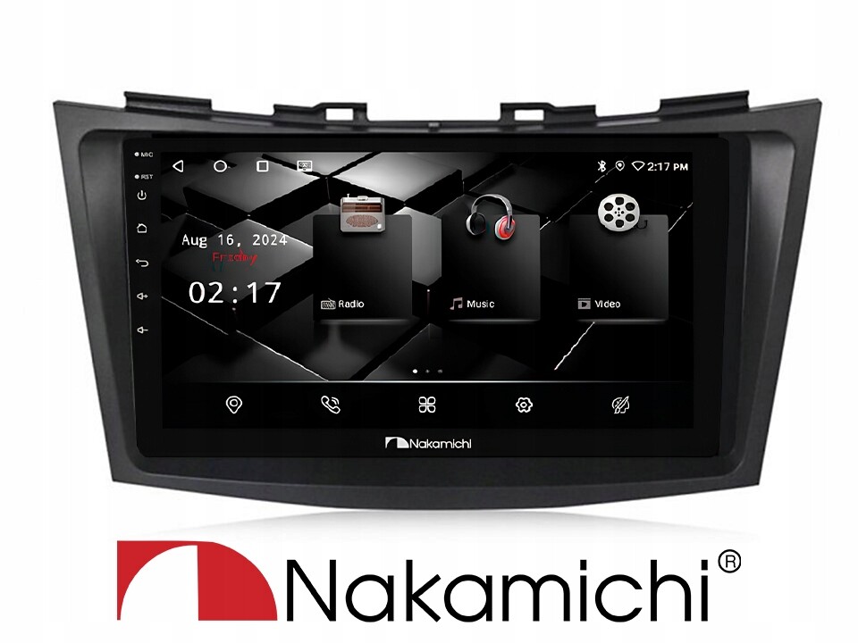 Nakamichi NAM5850 Suzuki Swift 2011-2015 4/64 Android CarPlay Bluetooth