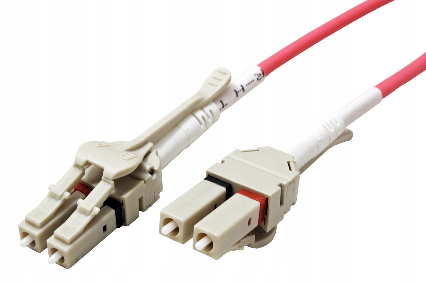 Roline Optický patch. LC-LC 50/125,duplex, OM4,LSOH,Low-Loss, uniboot, 10m