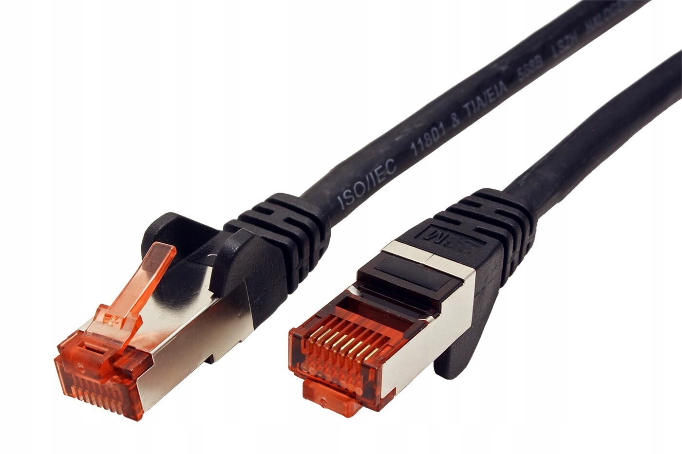 Goobay S/ftp patchkabel kat. 6, Lsoh, 30m, černý