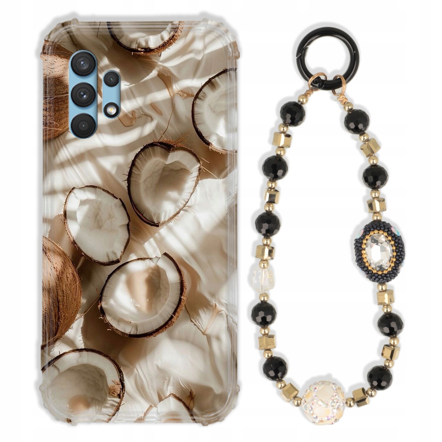 Pouzdro Pro Samsung M32 5G Antishock Zirkony Černo Zlaté Odolné| Silné