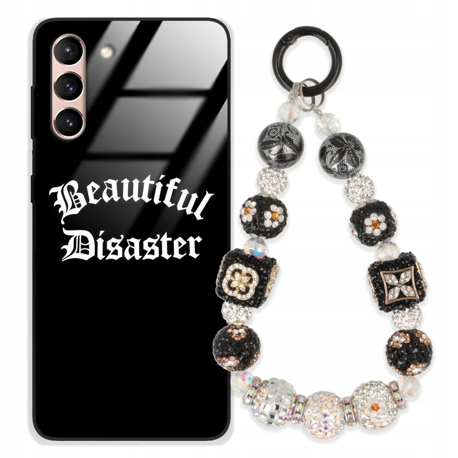 Pouzdro Pro Samsung S30 Case Glass| Přívěsek Na Klíče Elegantní Kryt Premium Vzory