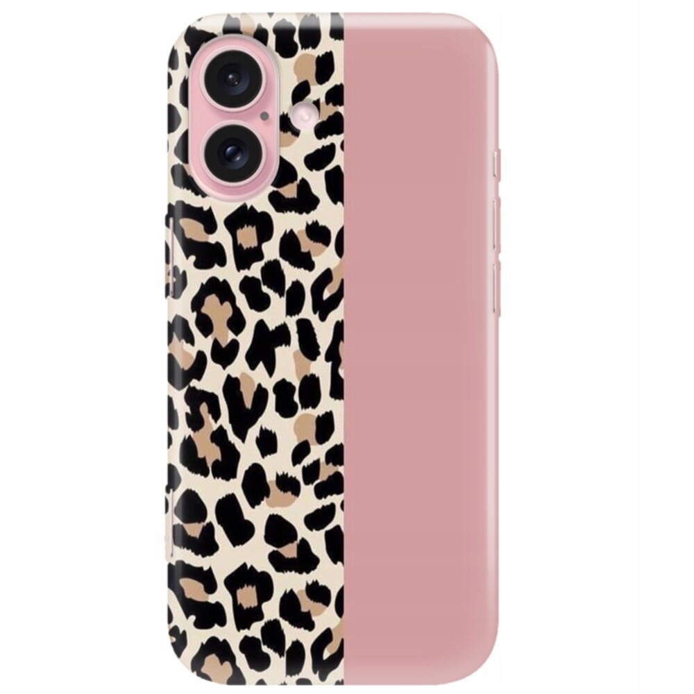 Pouzdro Pro Iphone 16 Clear Case Kryt Glamour Trend Panterka Mřížka Zebra Wz