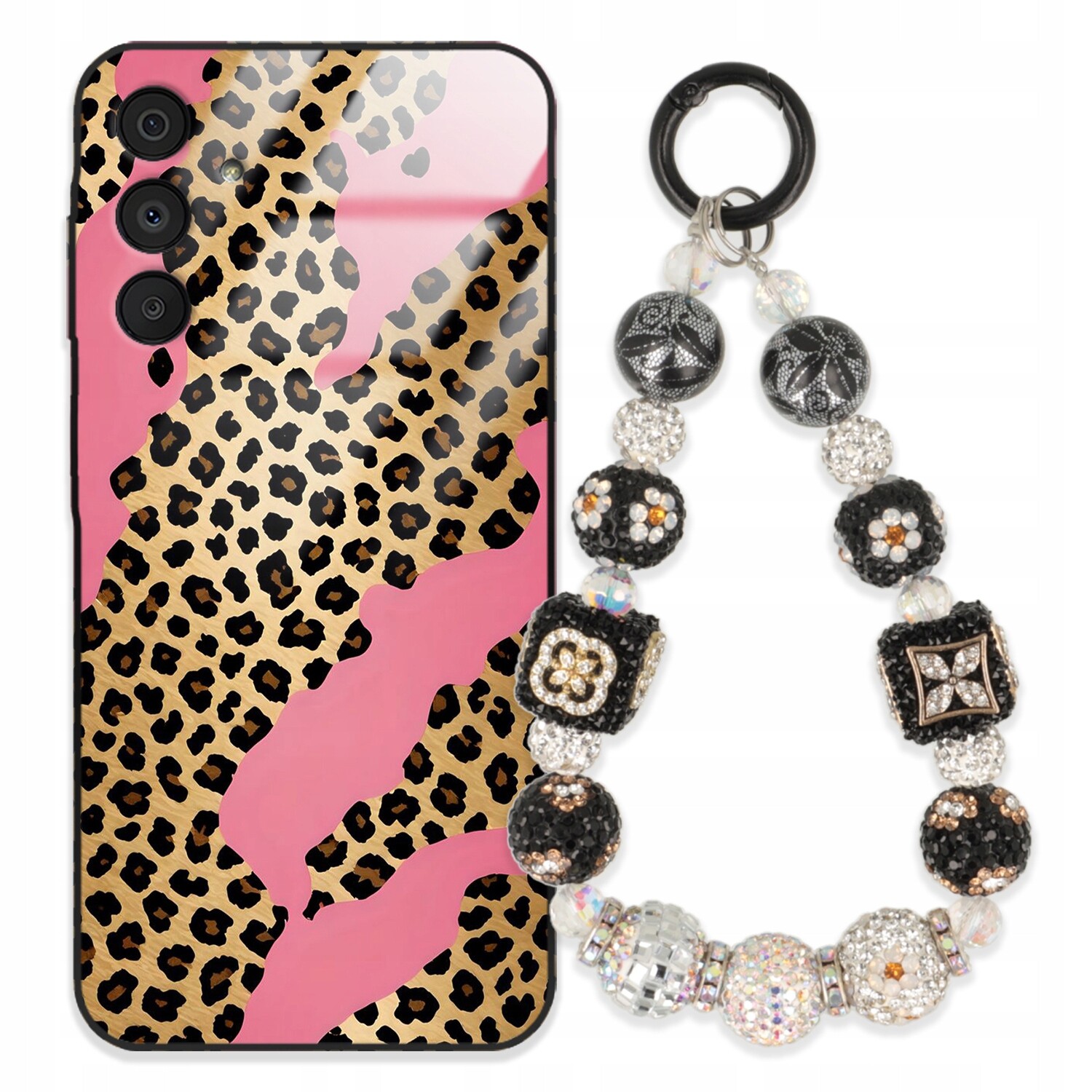 Pouzdro Pro Samsung A16 Case Glass| Přívěsek Na Klíče Elegantní Kryt Premium Vzory