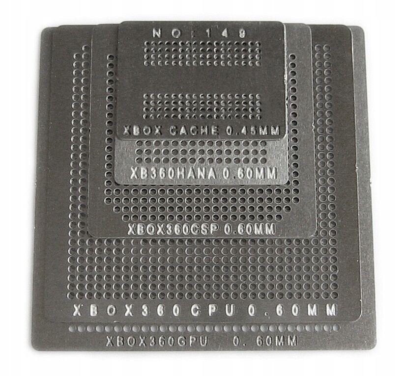 Set Sit Sita Bga Konzole Xbox Gpu Cpu 360 6 Ks