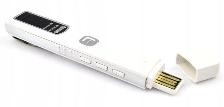 Diktafon s Bluetooth nahrávání hovorů z mobilu Esonic BR20