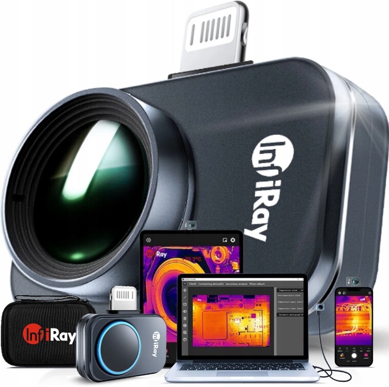 Termovizní kamera iRay P2 Pro Ios pro chytrý telefon