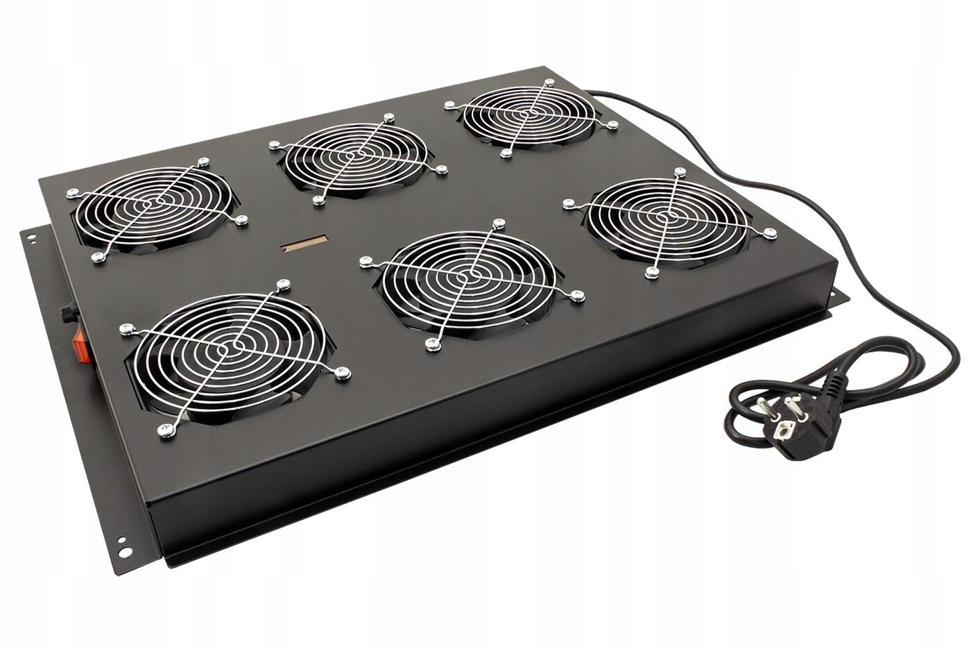 Roline Stropní ventilátor jednotka pro rozvaděče, 6/6 ventilátorů, černá