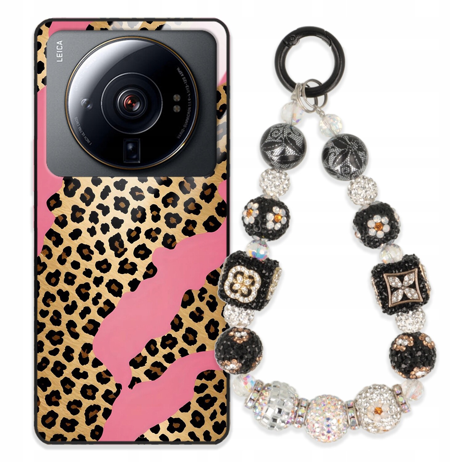 Pouzdro Pro Xiaomi Mi 12s Ultra Glass Přívěsek Na Klíče Elegantní Kryt Premium Wz