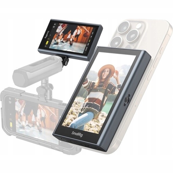 Bezdrátový video monitor s hlavicí dálkové ovládání SmallRig 4850