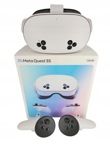 Meta Quest 3S 128GB Brýle Brýle Vr 120 Hz 2 Pady Hra The Walking Dead