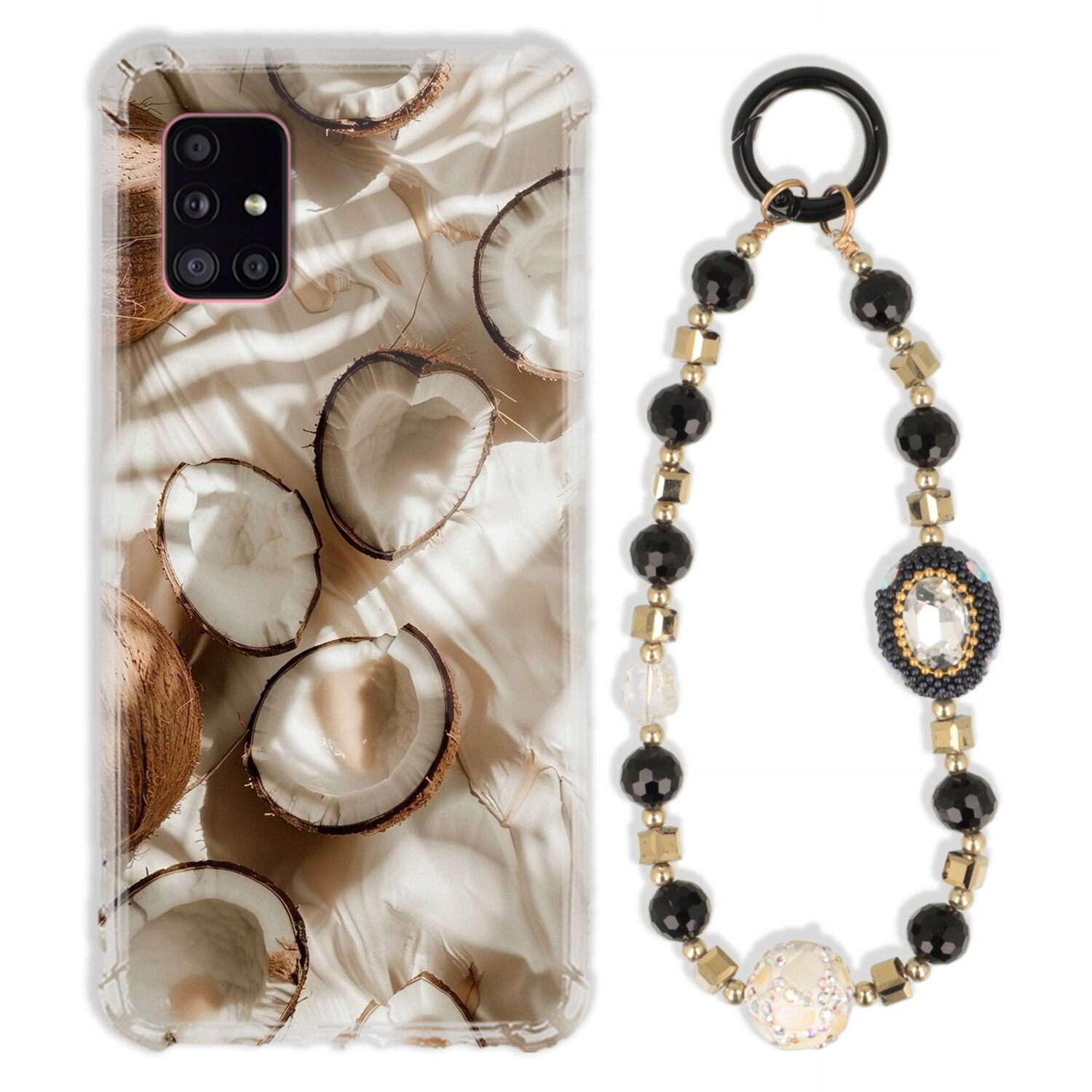 Pouzdro Pro Samsung M04S Pouzdro Antishock Zirkony Černozlaté|odolné|pevné