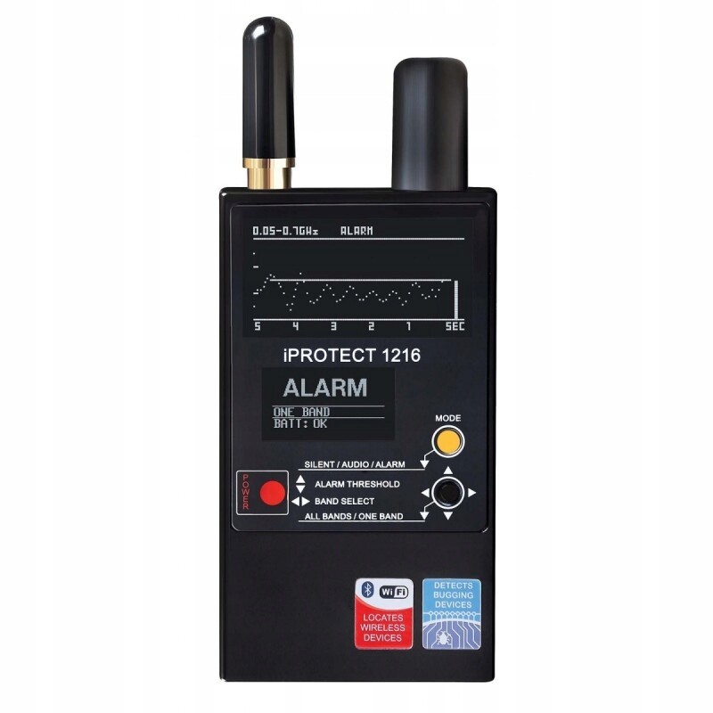 Detektor odposlechů DigiScan Labs iProtect 1216