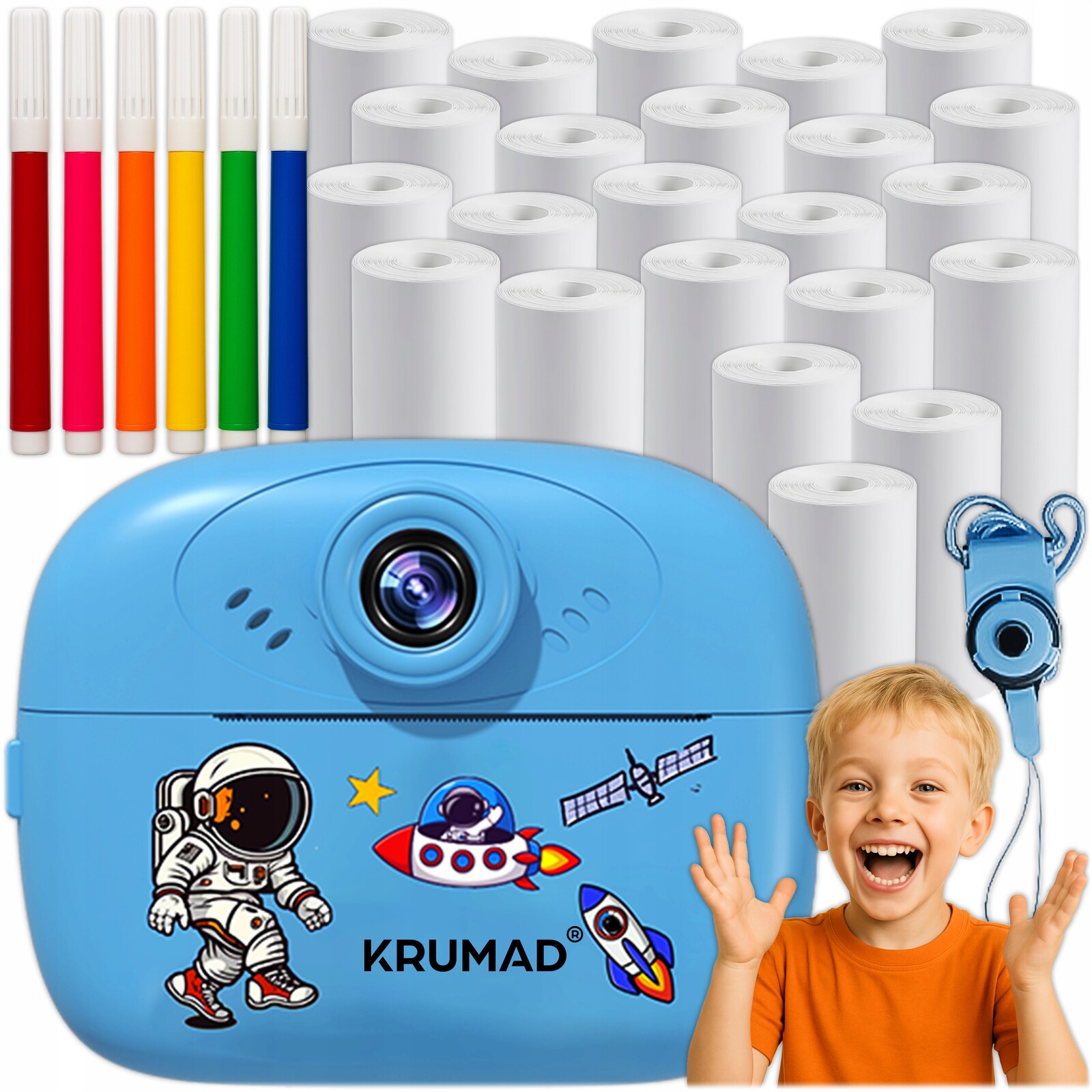 Fotoaparát Pro Děti, Okamžitý Tisk, Termální Tiskárna, 23 Rolí