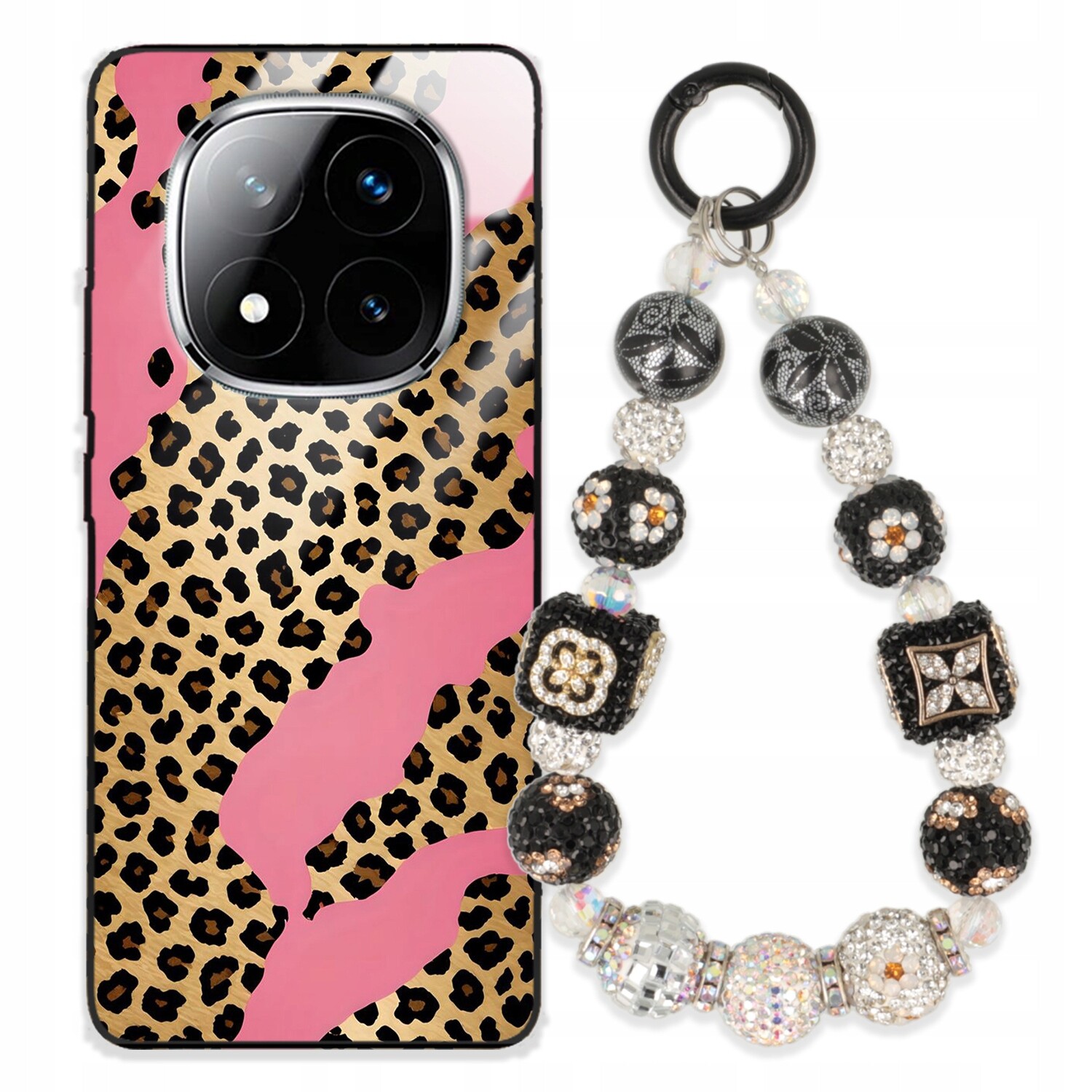 Pouzdro Pro Xiaomi Note 14 Pro Plus Glass Přívěsek Na Klíče Stylové |case Premium Wz