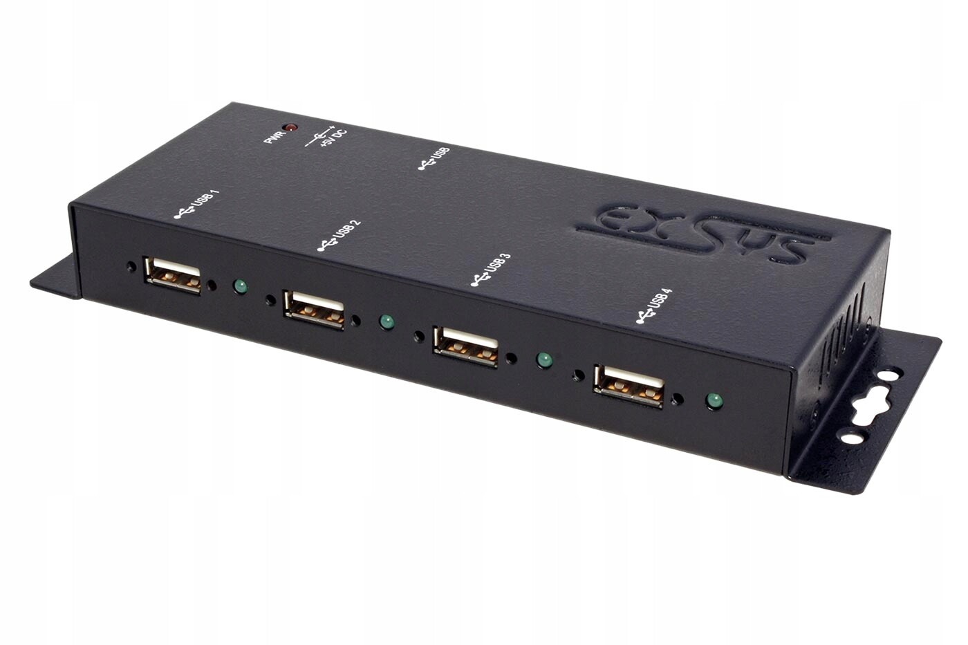 Exsys Usb 2.0 Hub, kovový, 4 porty (EX-1166HMV)
