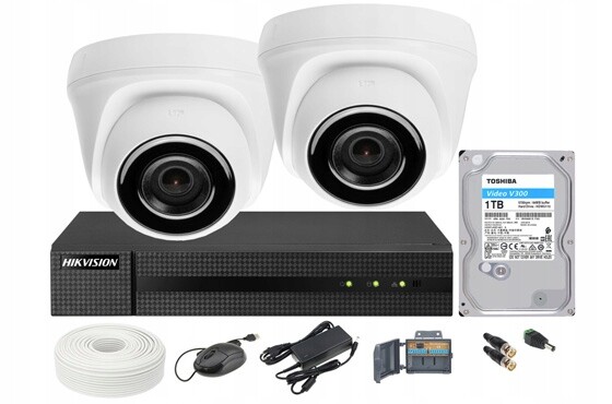 Full Hd monitorovací sada – Hikvision Hiwatch