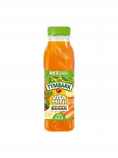 17 x Tymbark Vitamini banánový džus mrkev jablko 300 ml