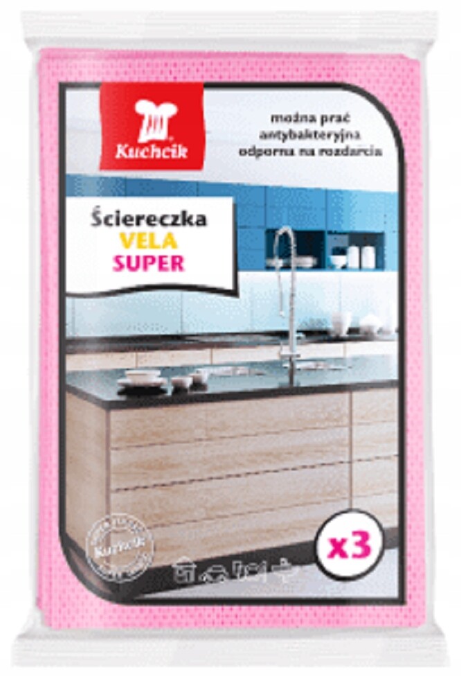 13 x Kuchcik Antibakteriální utěrka 3 kusy