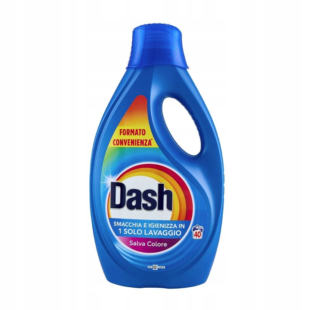 Dash Color Tekutý prací prostředek 1800 ml – 40 praní – Ochrana barev