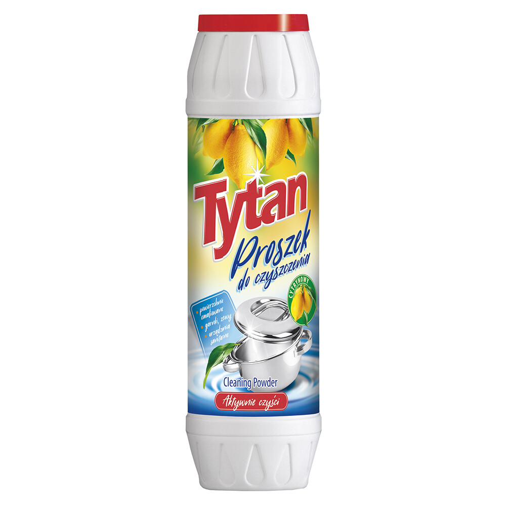 10 x Tytan Citronový čisticí prášek 500 g