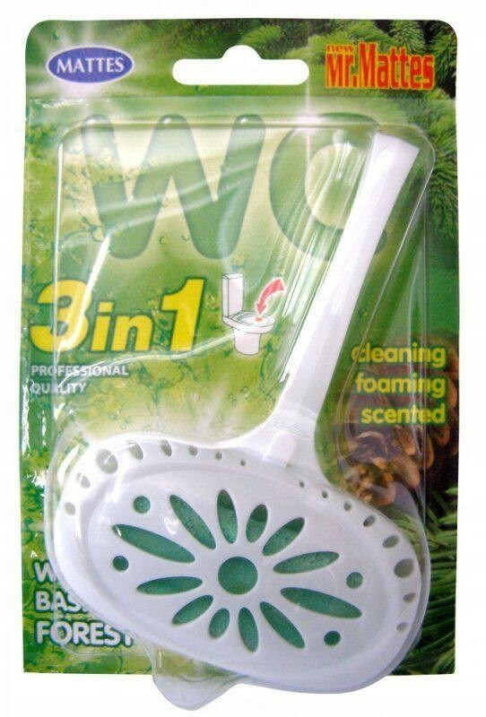 17X Košík na Wc Mattes 40G Lesní Forest Efektivní čištění Z