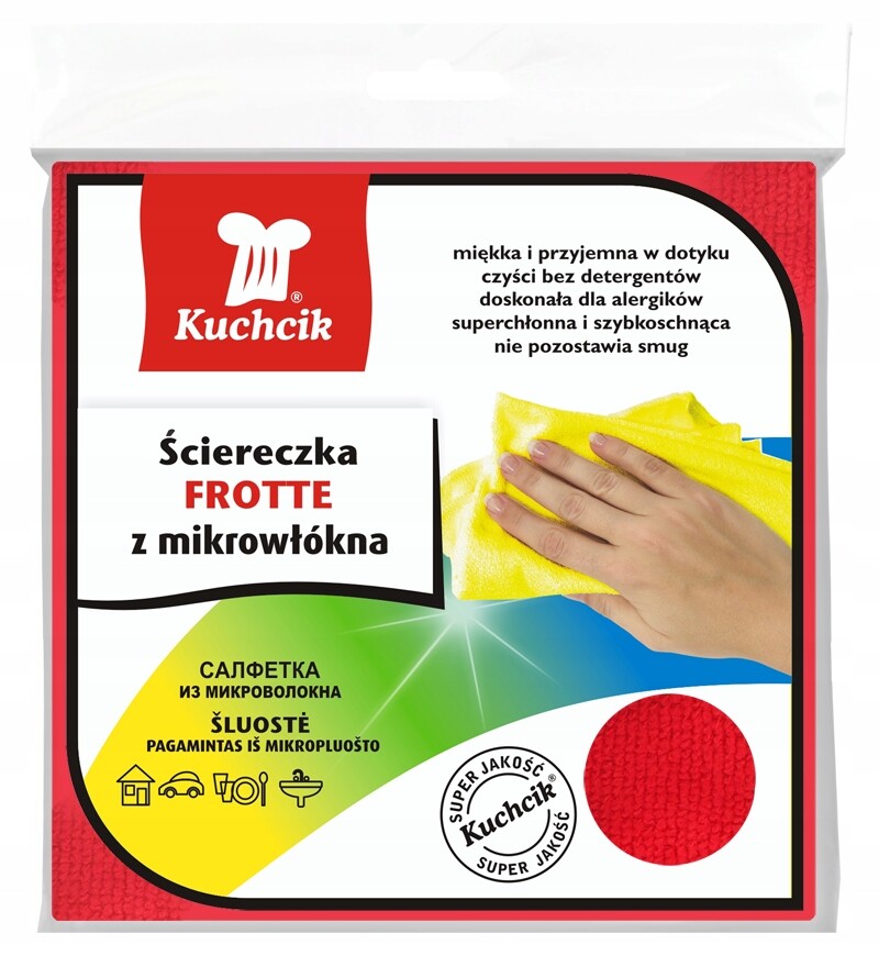 17 x Kuchcik Froté utěrka z mikrovlákna 1 kus