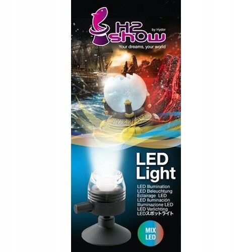 Zelená Led barevná lampa Hydor H2Show