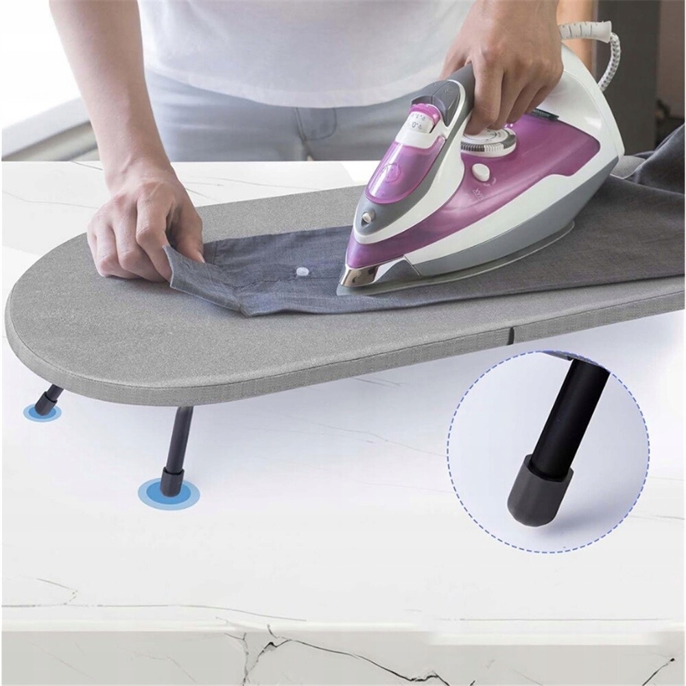 Rukávník Žehlicí Prkno 81X30 CM Skládací, Metalizovaný, Šedý