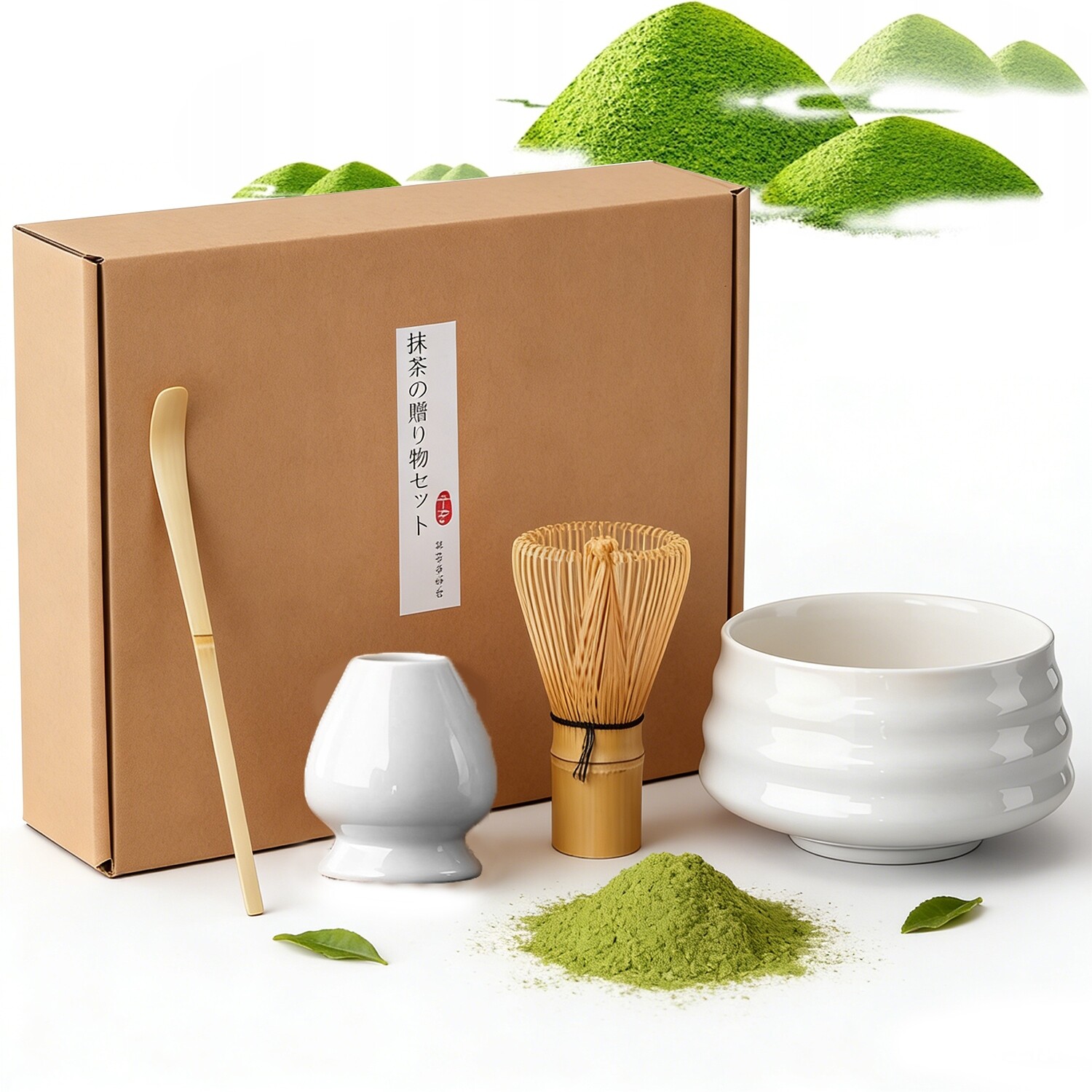 Dárková Sada Na Čaj Matcha Tradiční Přípravu Matchy Elegantní