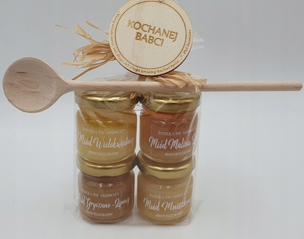 Sada pro babičku 3 medy lžíce tabulka