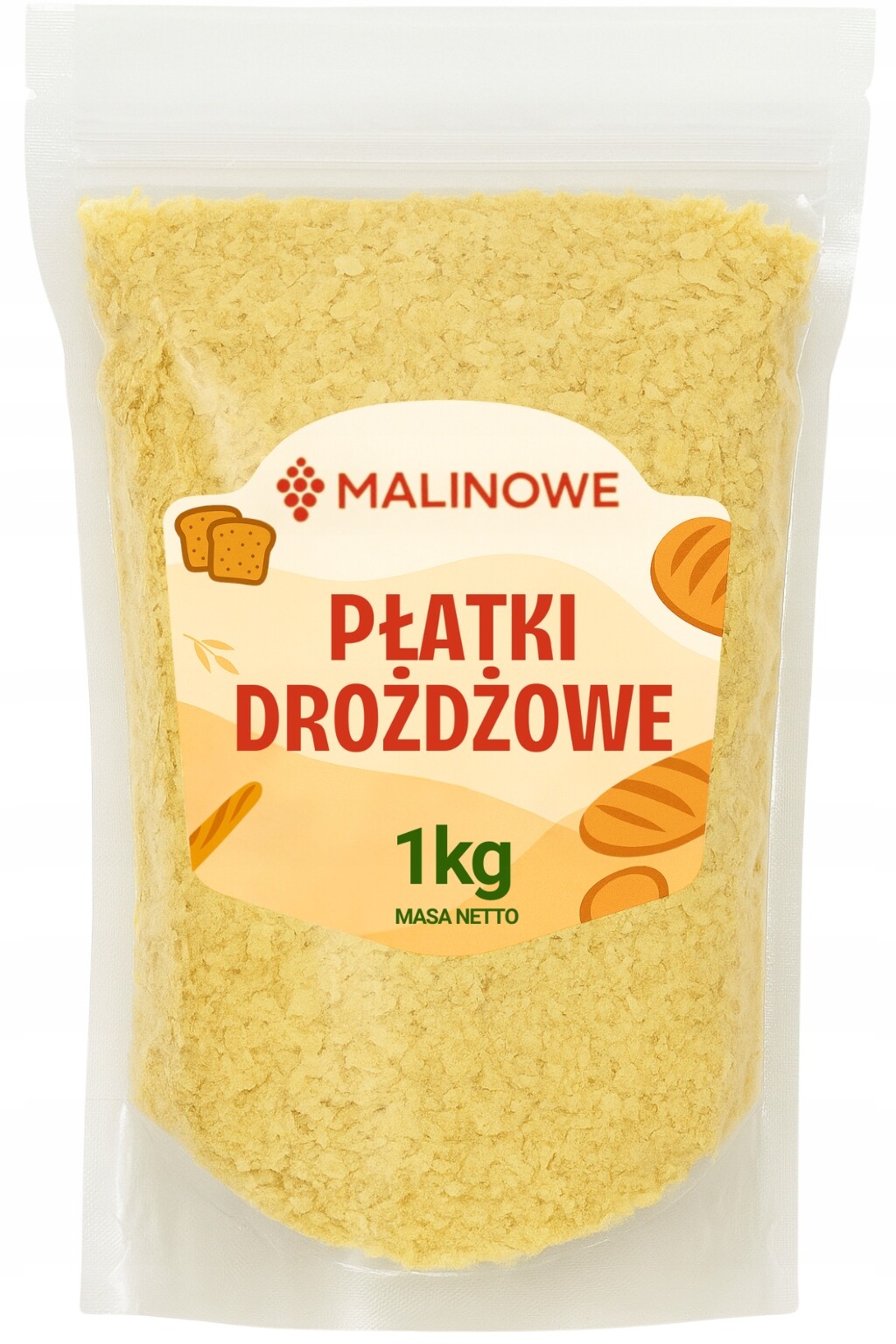 Kvasnicové Vločky 1 kg Neaktivní Kvasnice Vynikající Prémiová Kvalita