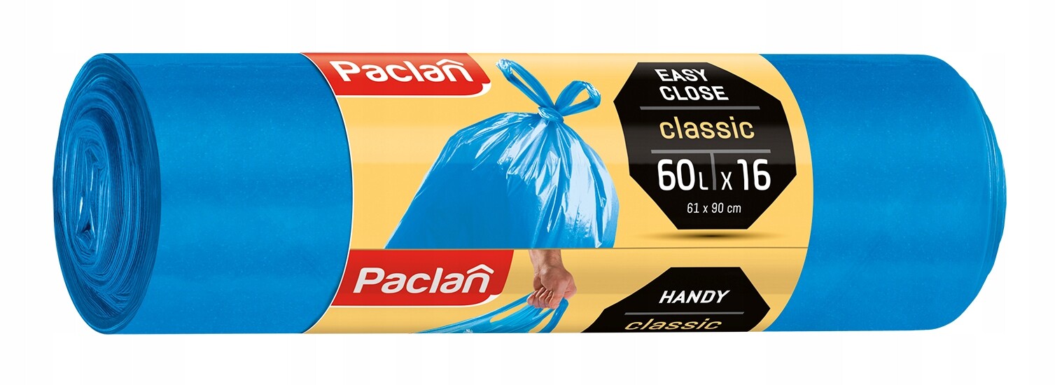 13 X Sáčky Na Odpadky Classic S Ušima 60L 16 Ks