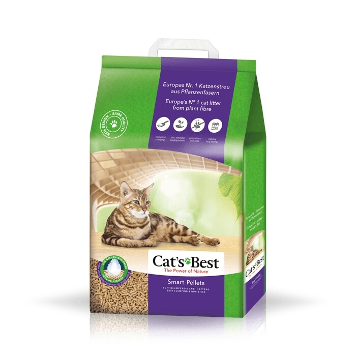 Stelivo ze dřeva Smart Pellet Cat's Best 10 L (5 kg)